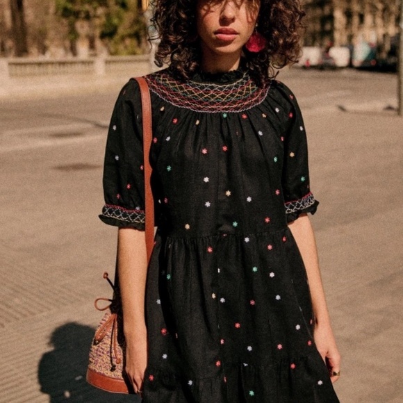 NWOT Sezane MARJORIE DRESS - Picture 1 of 9